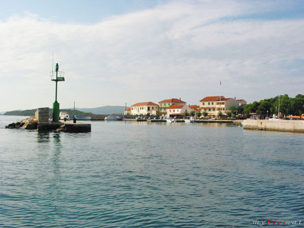 Insel Pasman Kroatien Hafen
