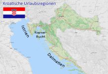 Urlaubsregionen Kroatien- Istrien Kvarner-Bucht Dalmatien