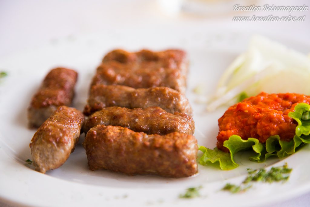 cevapcici gericht kroatien