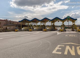 Mautstelle Autobahn Kroatien