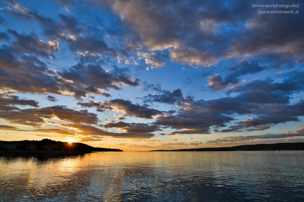 Sonnenuntergang am Meer