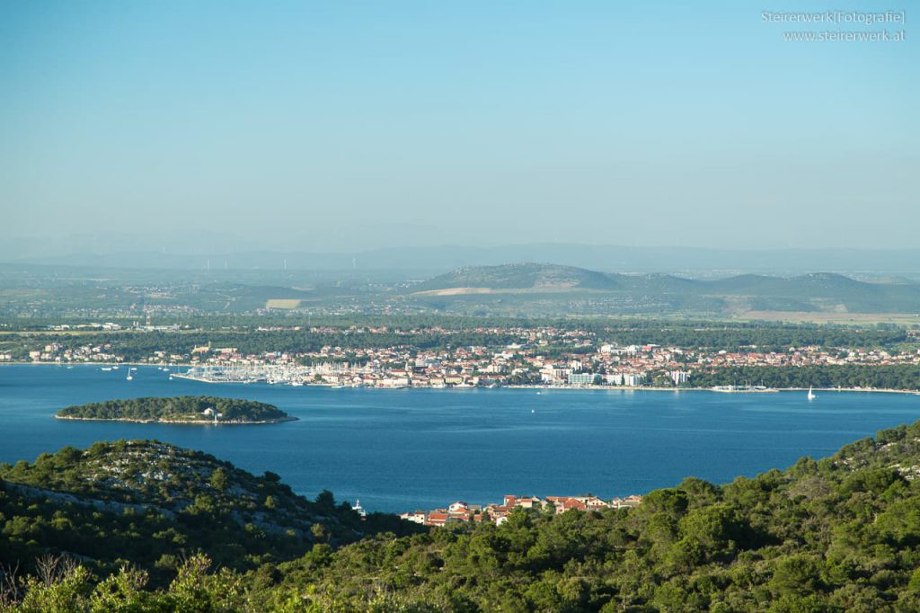 Ausblick Tkon Biograd