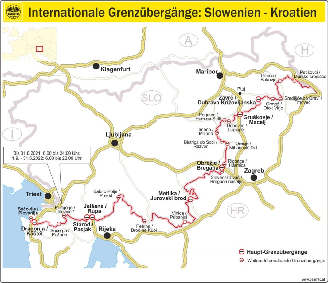 Hohe Strafen: Achtung bei Rückkehr aus Kroatien über Slowenien