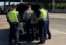 Schwerpunktkontrolle Polizei Spielfeld