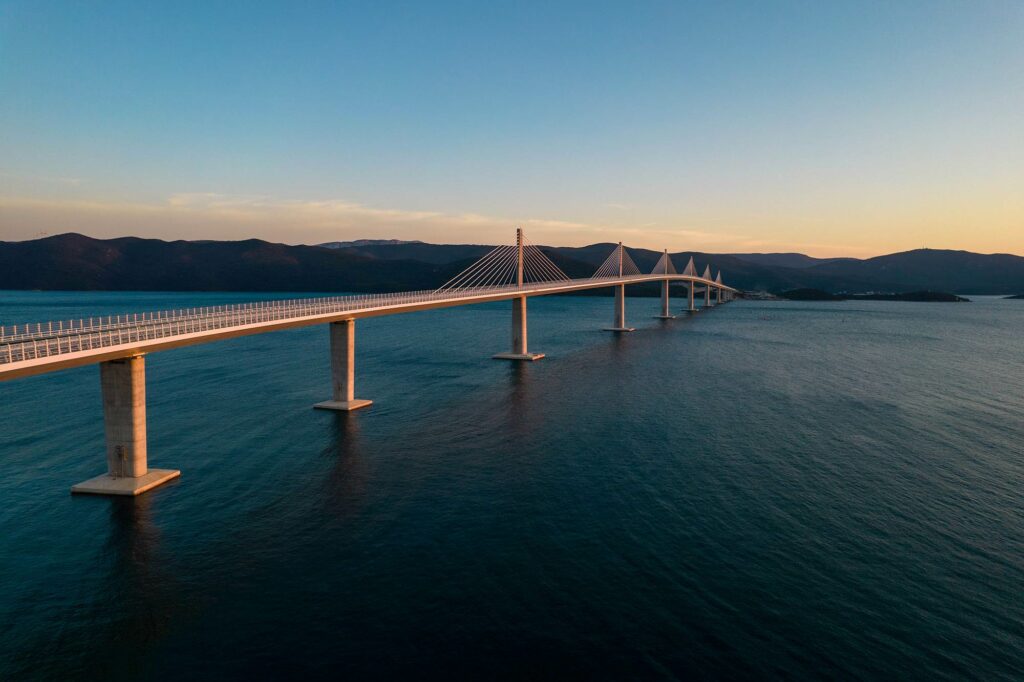 Peljesac Brücke Foto