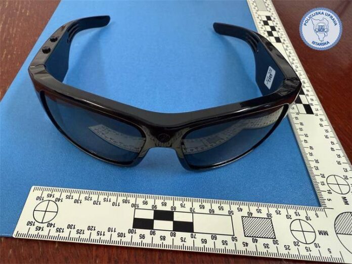 Versteckte Kamera in Sonnenbrille
