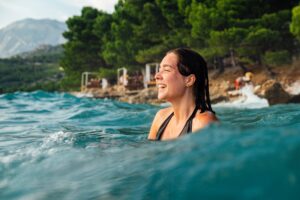 Baden im Meer