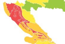 Kroatien im Sturm: Wetterdienst warnt vor extremer Bora Rote Wetter Warnung Kroatien Kvarner